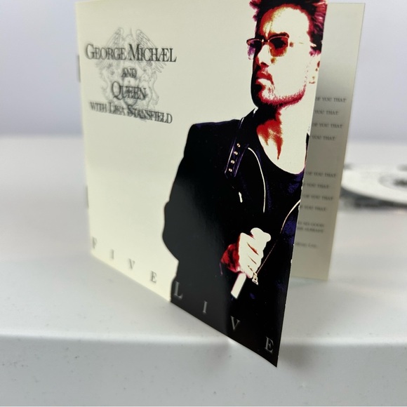 George Michael and Queen Five Live CD - Picture 4 of 6
